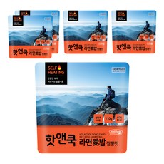 Easybab 即食韓式辣海鮮泡麵飯, 110g, 5個