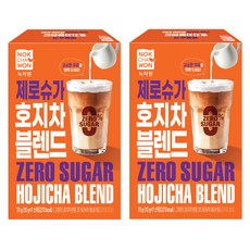 NOKCHAWON 綠茶園 零糖焙茶混合, 2個, 7入, 10g