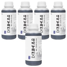 대박세제 업소용 식기세척기 전용 농축린스, 1L, 5개