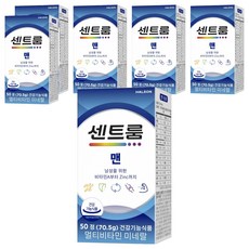 센트룸 맨 멀티비타민 미네랄 70.5g, 50정, 6개