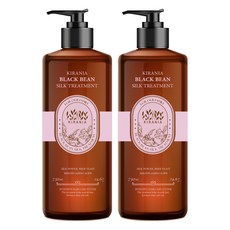 키라니아 블랙빈 실크 트리트먼트, 2개, 730ml