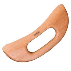 니가조화 나무 마사지 얼굴 괄사, 1개, 우드