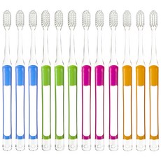 비타할로 데일리 뉴 V컷 교정용 칫솔 + 칫솔 캡, 12개입, 1개