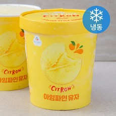 스노윗 아임 파인 유자 (냉동), 474ml, 1개입, 1개