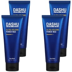 DASHU 男士超強定型水洗式造型髮蠟, 120ml, 4條