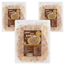 해맑은푸드 참쥐포 조미쥐치포, 400g(대), 3개