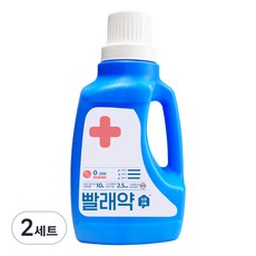청춘생활 빨래약 유아세제, 2세트, 1L
