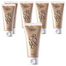 그로우어스 씨솔트 테라피 두피 스케일러, 120g, 6개