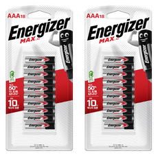 Energizer 勁量 勁量 MAX AAA電池, 2個, 18入