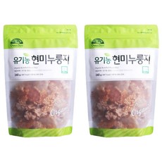 OrganicStory 유기농 현미누룽지, 240g, 2개