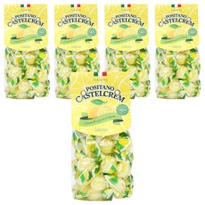 Positano Castelcrem檸檬風味糖, 200g, 5袋