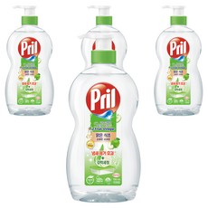 프릴 시크릿 오브 맑은식초 상쾌한 사과향 주방세제, 700ml, 4개