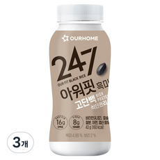 247아워핏 흑미, 43g, 3개