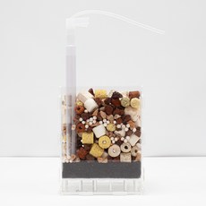 Fishvely 組裝式盒裝底部過濾器 M 長方形 166 x 88 x 207 mm, 1個