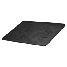 Sunland 無線快充皮革滑鼠墊 DE027 26 x 19 x 0.6cm, 黑色, 1個