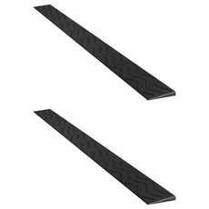 ReadyBox 安全房門門檻斜坡板 門檻斜坡支架, 2個, 黑色