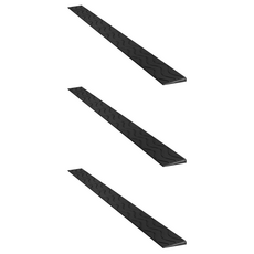 ReadyBox 安全房門門檻斜坡板 門檻斜坡支架, 3個, 黑色