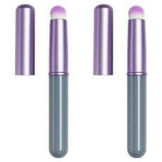 THE압구정언니 핑거팁 립스머지 립브러쉬, 2개, 퍼플