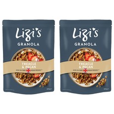 Lizi's 糖蜜胡桃烘烤穀麥, 400g, 2包
