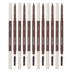 에뛰드 베어 엣지 슬림 브로우 0.1g, 02 내추럴브라운, 6개