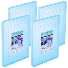 台聯 新型A4資料盒 CP3302B 藍 4入 防塵防潮