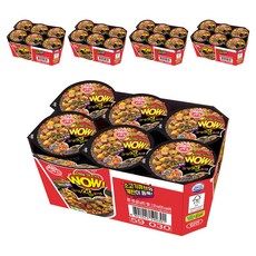 오뚜기 와우 고기열라면 컵 80g, 30개