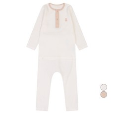 ETTOI 嬰幼兒 Morang 修身棉質內衣褲套裝