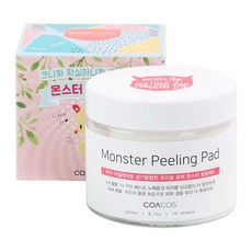 COACOS 去角質爽膚棉片 70入, 200ml, 1罐