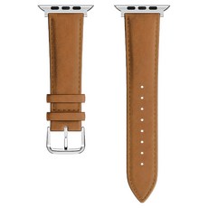 Awesome Design Ode 牛皮 Apple Watch 錶帶 L, 1個, 琥珀棕