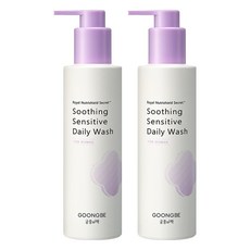 GOONGBE 宫中秘策 舒緩敏感日常潔膚露, 2個, 200ml