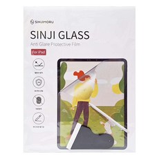 SINJIMORU 平板電腦低反光防指紋軟質書寫感螢幕保護貼組 11吋, 透明色, 1組
