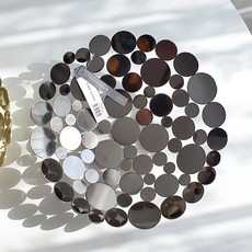 The Ippeum 鐵製多用途居家裝飾圓點籃, 黑色(EP-0815)