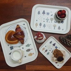 Calla & Home 方形托盤組, 混色, 1組