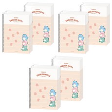 포포팬시 라이노 초등 영어노트, 코랄, 30개