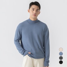 CARET 男款素色針織長袖毛衣