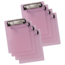 Cozyand A6 迷你文件板, 粉紅色, 8個