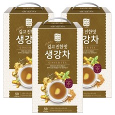 綠茶園薑茶, 80條, 3盒, 15g