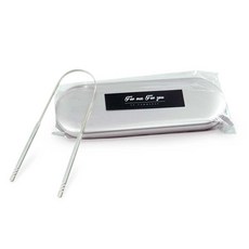 不鏽鋼舌頭清潔器, 1個