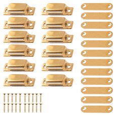 철물대장 스텐 자석 파워 빠찌링 6p 세트 골드, 2세트