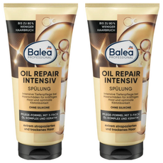 dm Balea 芭樂雅 OIL REPAIR INTENSIV 受損髮質潤髮乳 深層護理 強韌髮質 易於梳理 無矽靈, 200ml, 2件