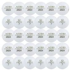 XXIO PHYZ 特A+ A級 混合二手球, 白色, 30個