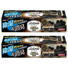 Hakugen 白元 芳香除濕劑木炭檀香 Set 3入 NONSMEL DRY 除濕消臭 450ml 日本製, 1.35L, 2盒