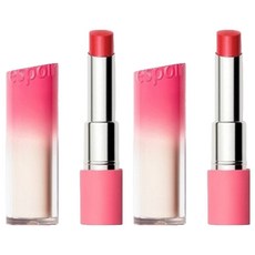 espoir 艾絲珀 Nowear光澤唇膏, 06 New Rose, 2支