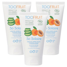 TOOFRUIT 兒童曬後修護凝膠 含蘆薈及杏仁油成分 舒緩與滋養肌膚, 150ml, 3條