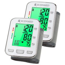 유진메드 D42 자동전자 손목형 혈압계, 2개, DBP-2242