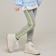 SPOON 女童撞色滾邊內搭褲