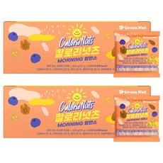 Green Nut 早晨平衡卡路里綜合堅果隨身包 30包入, 600g, 2盒