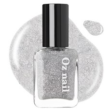 오즈네일 샤인 무드 네일 컬러 매니큐어, 59 퀸즈 실버, 8ml, 1개