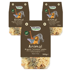 孩童動物造型義大利麵, 300g, 3個