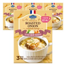 폰타나 프렌치 로스티드 어니언 크림 컵수프, 60g, 4개